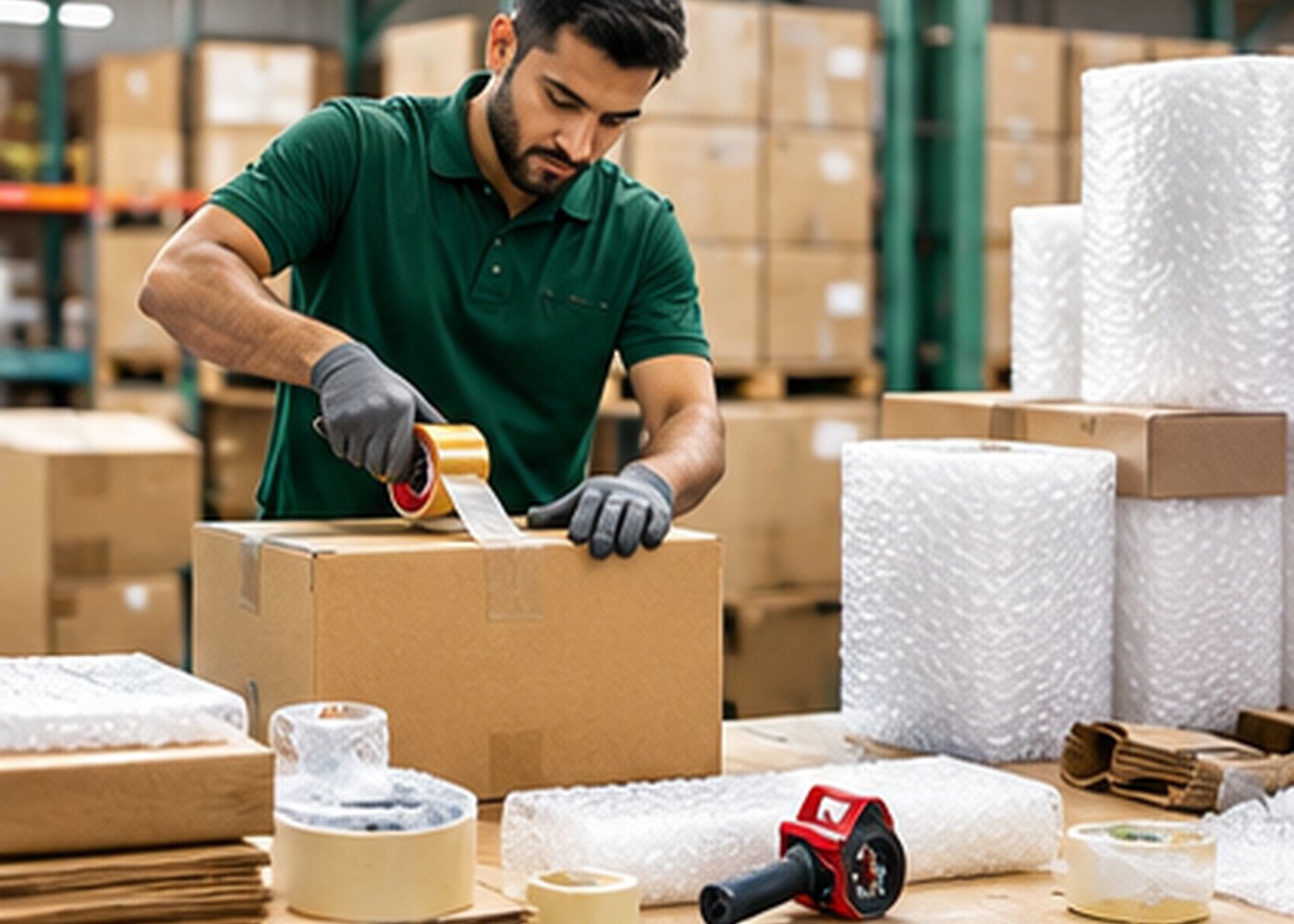 Cargo handling and shipment preparation